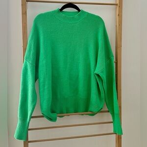 By Together Knit Sweater Chunky Oversized Free People Boyfriend Eagles Philly